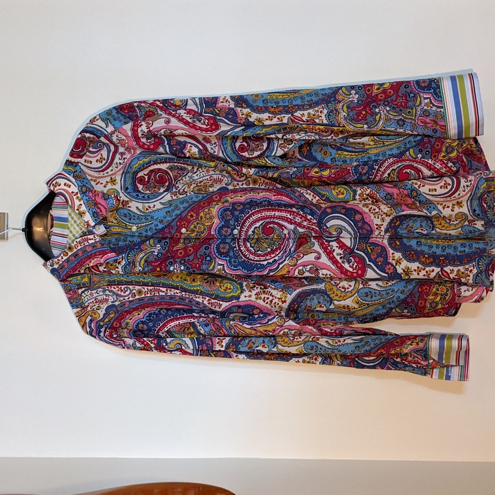 Robert Graham -floral Paisley party shirt